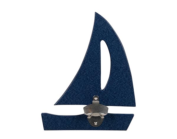 Wall Mount Bottle Opener - Sailboat