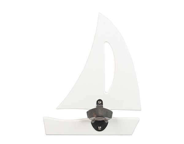 Wall Mount Bottle Opener - Sailboat