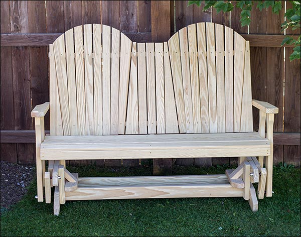 Treated Pine Adirondack Style Glider