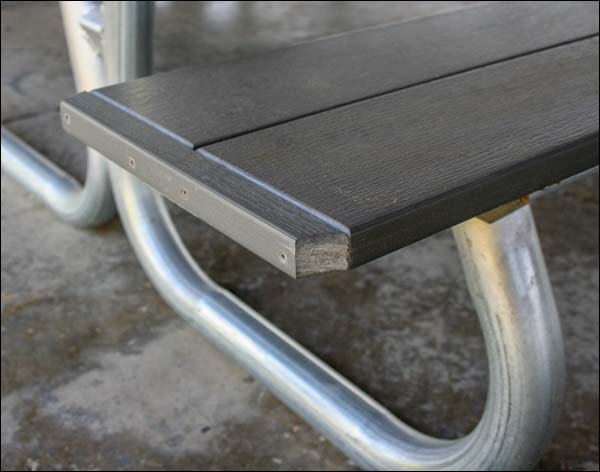 Highwood Picnic Table w/Galvanized Steel Frame