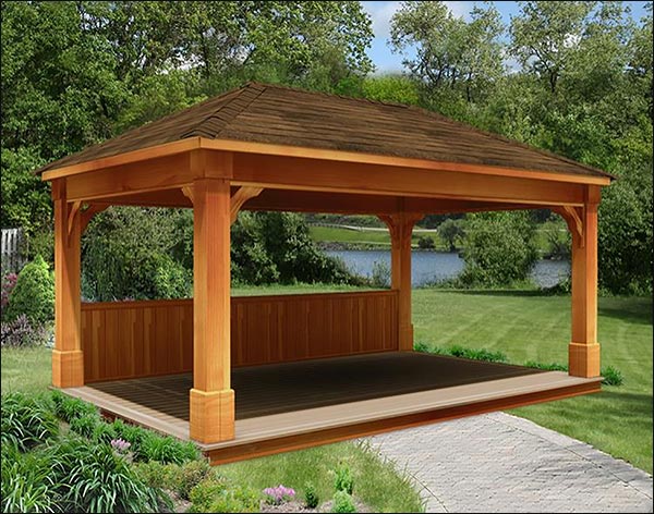 Rustic Red Cedar Ramadas