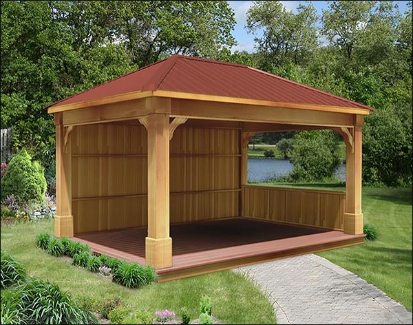 Rustic Red Cedar Ramadas