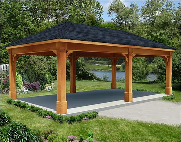 Rustic Red Cedar Ramadas