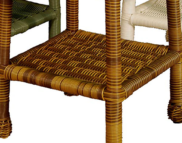 Wicker Sands Round End Table