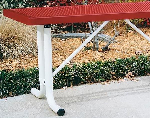 Rectangular Metal Picnic Table - ONLY