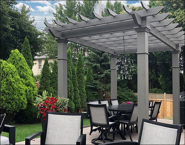 Treated Pine Free Standing Solace Pergola