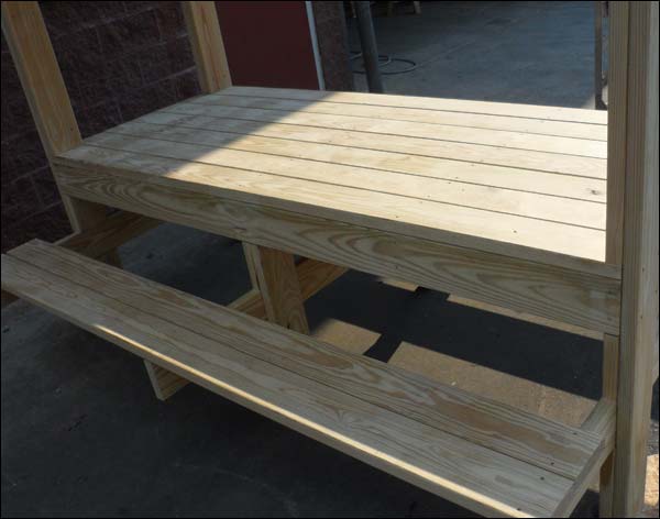 Personal Picnic Table Pavilion