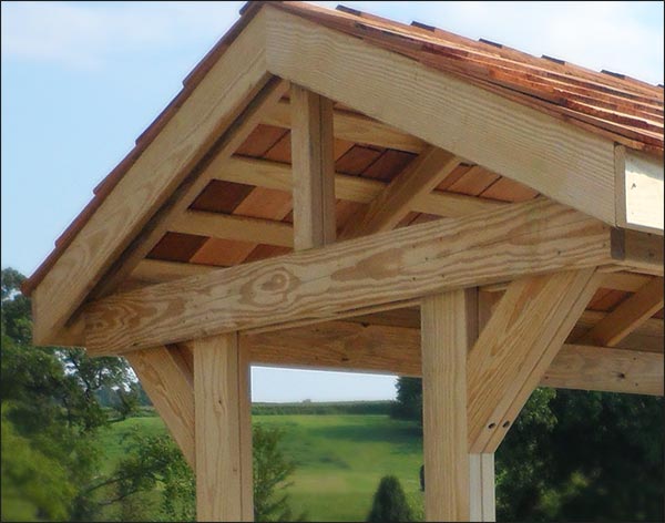 Personal Picnic Table Pavilion