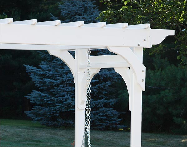 Vinyl Swing Arbor 