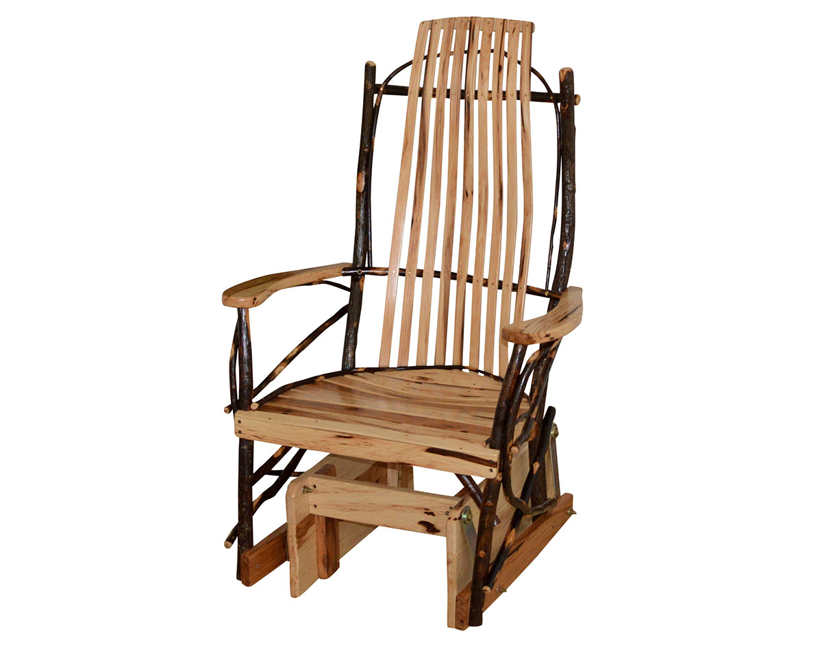 hickory glider rocker