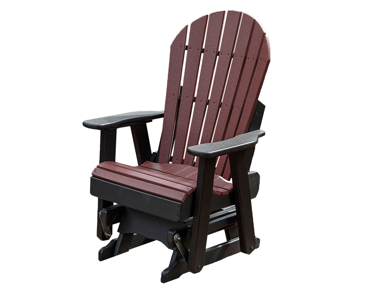 Poly Lumber Adirondack Glider Chair   Poly Lumber Glider Chair 13288 A 